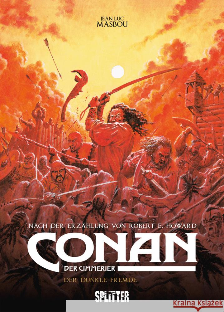 Conan der Cimmerier: Der dunkle Fremde Howard, Robert E., Masbou, Jean-Luc 9783967923841 Splitter - książka