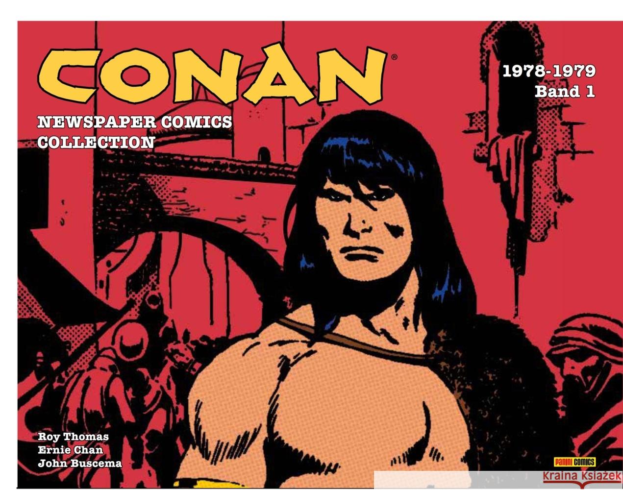 Conan Newspaper Comics Collection Thomas, Roy, Buscema, John, Chan, Ernie 9783741625572 Panini Manga und Comic - książka