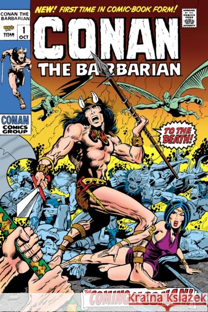 Conan The Barbarian: The Original Comics Omnibus Vol.1  9781787740822 Titan Comics - książka