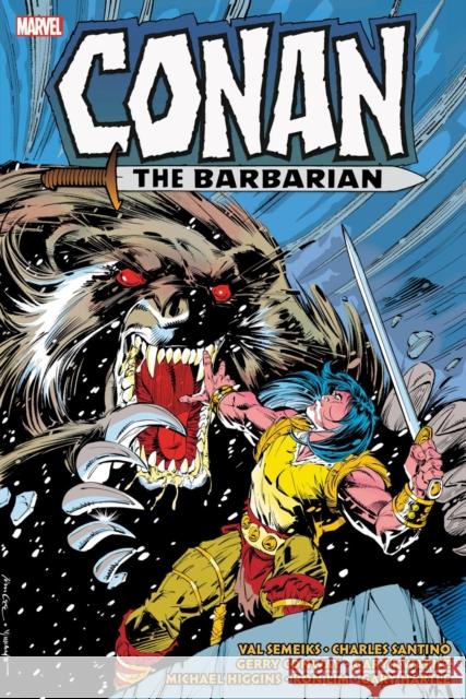 Conan The Barbarian: The Original Marvel Years Omnibus Vol. 9 Semeiks, Val 9781302947255 Marvel Comics - książka