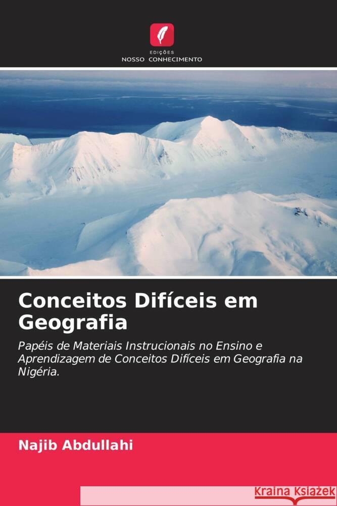 Conceitos Difíceis em Geografia Abdullahi, Najib 9786204886732 Edições Nosso Conhecimento - książka