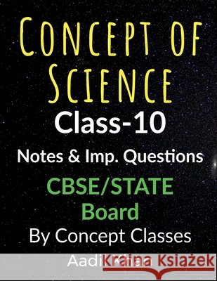 Concept Of Science Aadil Khan   9798889510635 Notion Press - książka