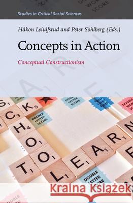 Concepts in Action: Conceptual Constructionism Håkon Leiulfsrud, Peter Sohlberg 9789004314191 Brill - książka