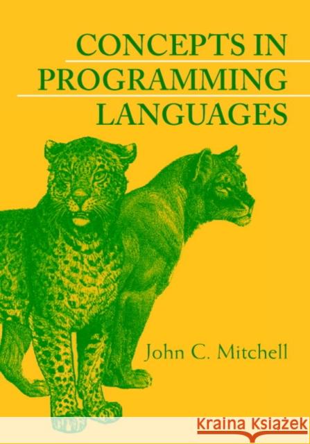 Concepts in Programming Languages John C Mitchell 9780521780988  - książka