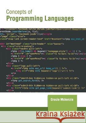 Concepts of Programming Languages Gracie McKenzie 9781639871278 Murphy & Moore Publishing - książka