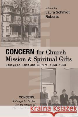 Concern for Church Mission and Spiritual Gifts Laura Schmidt Roberts 9781725260955 Wipf & Stock Publishers - książka