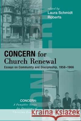 Concern for Church Renewal Laura Schmidt Roberts 9781725260986 Wipf & Stock Publishers - książka