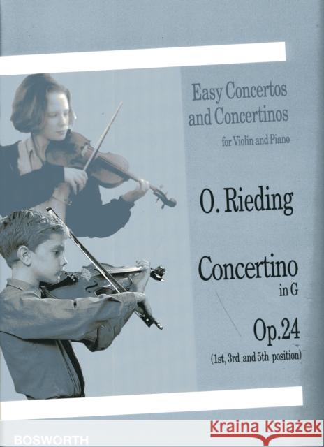 Concertino in G Op. 24: 1st, 3rd and 5th Position  9781844497287 Hal Leonard Europe Limited - książka