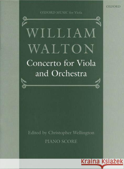 Concerto for Viola and Orchestra  9780193681316 Oxford University Press - książka