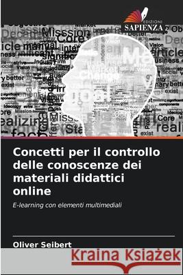 Concetti per il controllo delle conoscenze dei materiali didattici online Seibert, Oliver 9786209014956 Edizioni Sapienza - książka