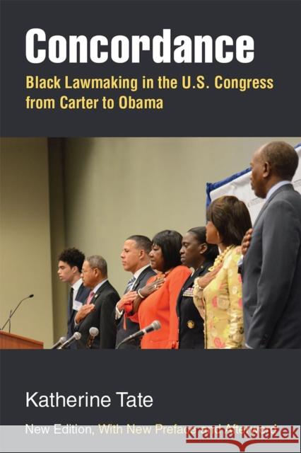 Concordance: Black Lawmaking in the U.S. Congress from Carter to Obama Katherine Tate 9780472038343 University of Michigan Press - książka