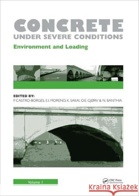 Concrete Under Severe Conditions, Two Volume Set Pedro Castro-Borges Eric I. Moreno  9780415593168 Taylor and Francis - książka