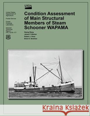 Condition Assessment of Main Structural Members of Steam Schooner WAPAMA U. S. Department of the Interior 9781508440376 Createspace - książka