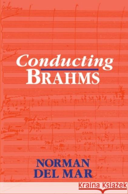 Conducting Brahms Norman De 9780198163572 Oxford University Press - książka