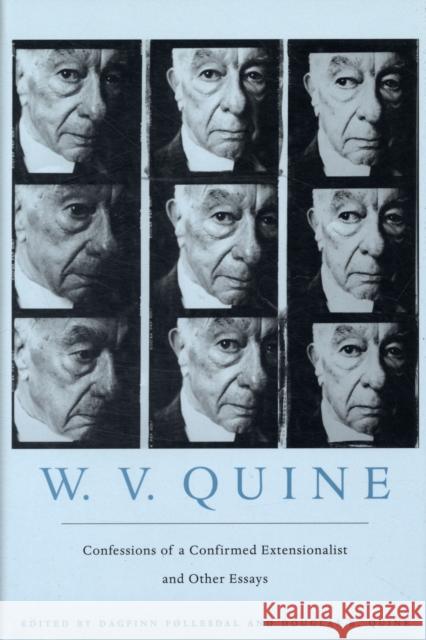 Confessions of a Confirmed Extensionalist and Other Essays W. V. Quine Dagfinn Follesdal Douglas Boynton Quine 9780674030848 Harvard University Press - książka