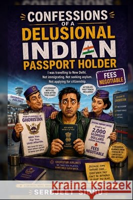 Confessions of a Delusional Indian Passport Holder: From Ghoristan to Dilli Sidhu, Serbjeet 9798193864301 Independently Published - książka