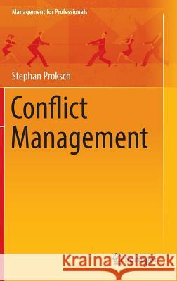 Conflict Management Stephan Proksch 9783319318837 Springer - książka