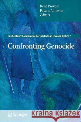 Confronting Genocide Rene Provost Payam Akhavan  9789400739864 Springer - książka