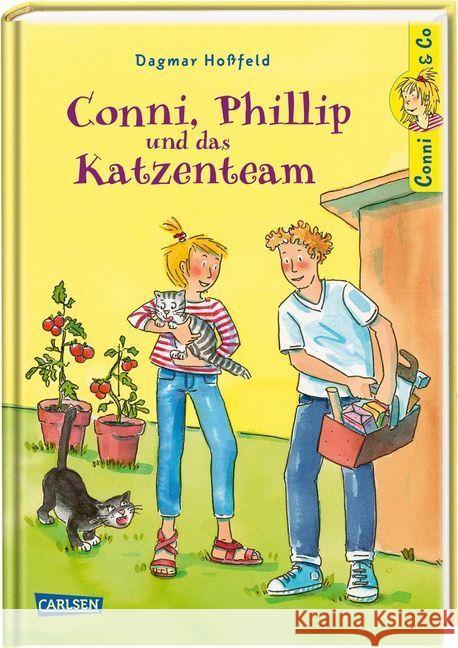 Conni & Co 16: Conni, Phillip und das Katzenteam Hoßfeld, Dagmar 9783551557162 Carlsen - książka