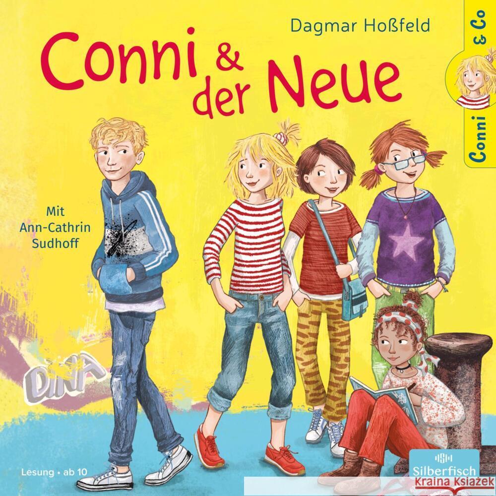 Conni & Co 2: Conni und der Neue, 2 Audio-CD Hoßfeld, Dagmar 9783745603606 Silberfisch - książka