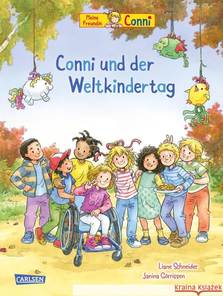 Conni-Bilderbücher: Conni und der Weltkindertag Schneider, Liane 9783551521439 Carlsen - książka