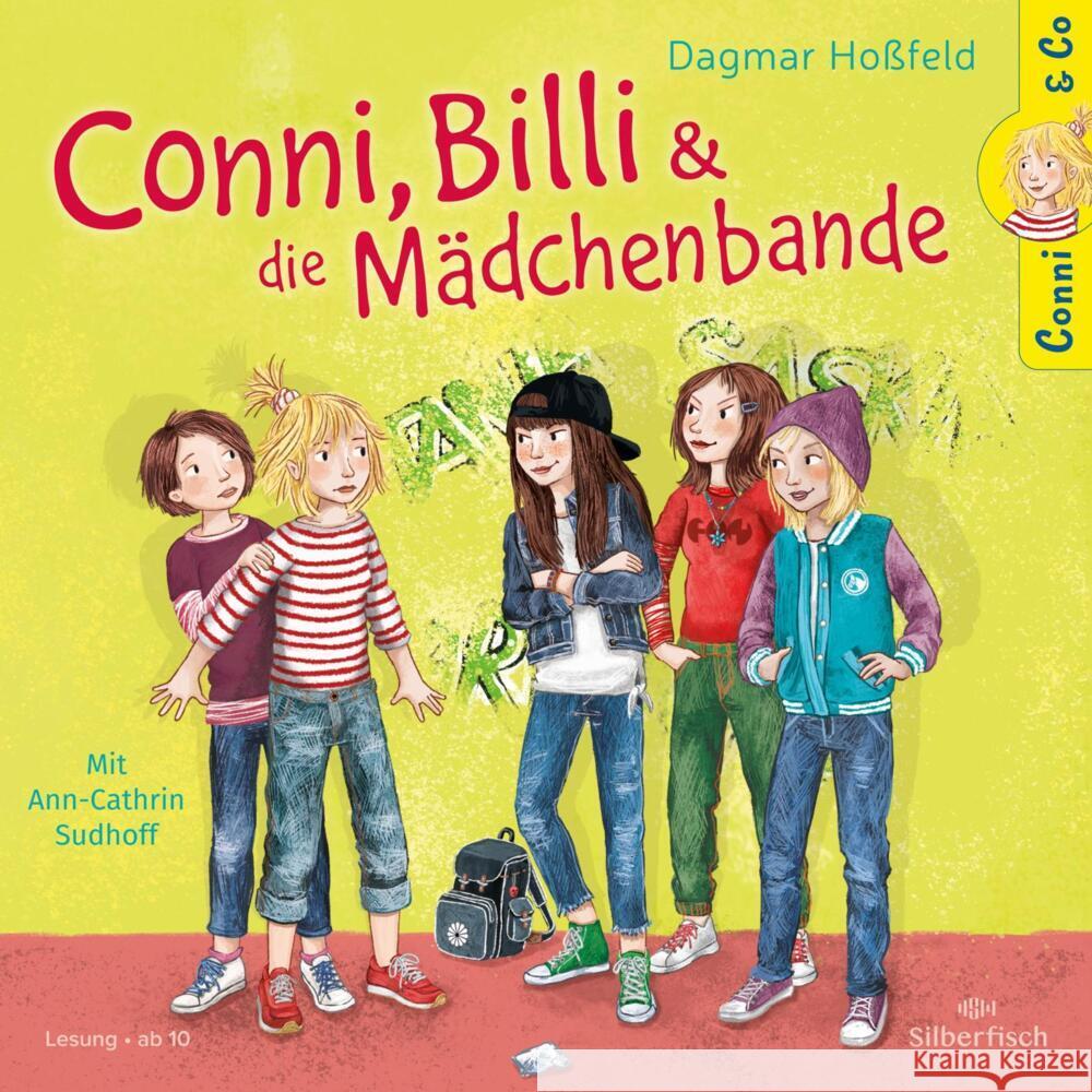 Conni, Billi und die Mädchenbande, 2 Audio-CD Hoßfeld, Dagmar 9783745604269 Silberfisch - książka