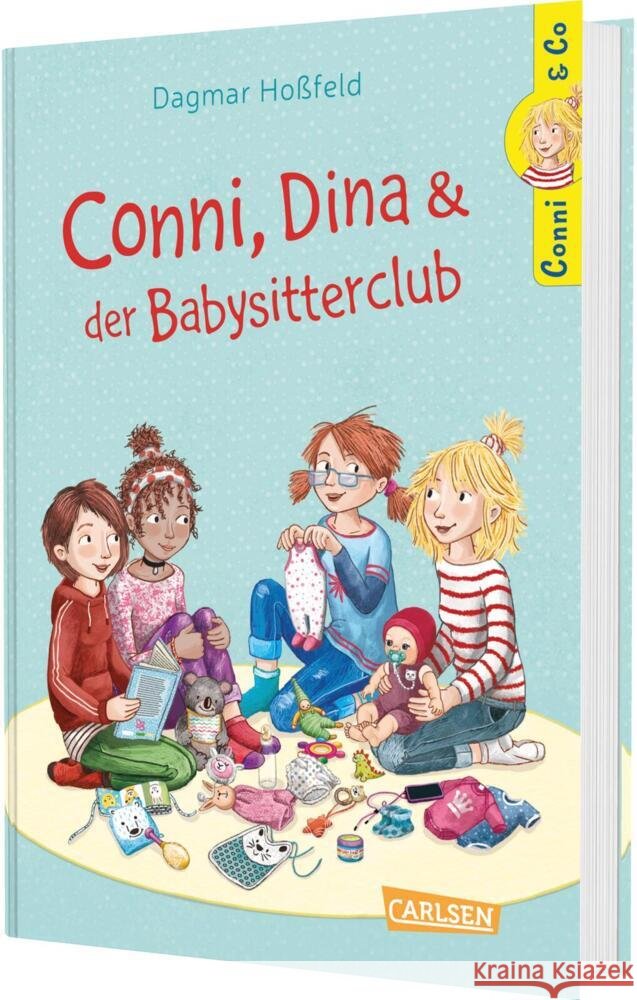 Conni & Co 12: Conni, Dina und der Babysitterclub Hoßfeld, Dagmar 9783551558824 Carlsen - książka