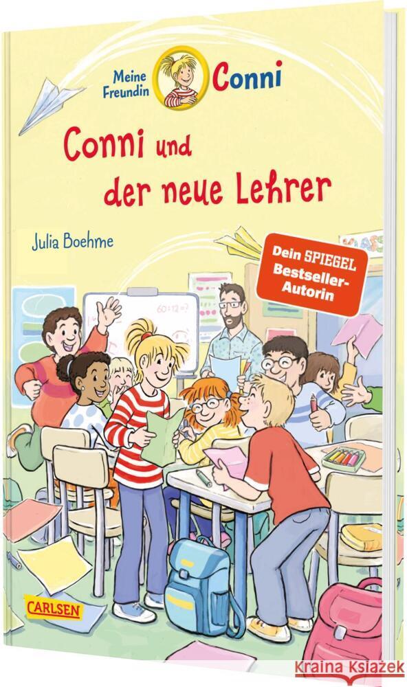 Conni Erzählbände 46: Conni und der neue Lehrer Boehme, Julia 9783551556363 Carlsen - książka