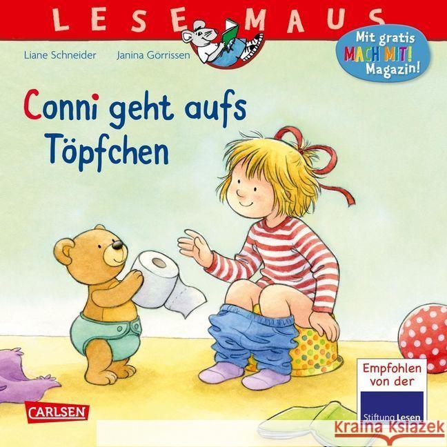 Conni geht aufs Töpfchen Schneider, Liane 9783551086884 Carlsen - książka