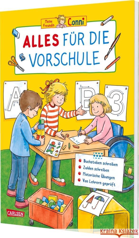 Conni Gelbe Reihe (Beschäftigungsbuch): Alles für die Vorschule Sörensen, Hanna 9783551191755 Carlsen - książka