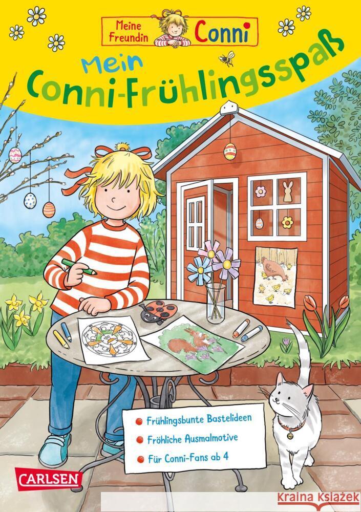 Conni Gelbe Reihe (Beschäftigungsbuch): Mein Conni-Frühlings-Spaß Sörensen, Hanna 9783551191731 Carlsen - książka