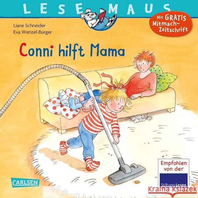 Conni hilft Mama Schneider, Liane; Wenzel-Bürger, Eva 9783551089526 Carlsen - książka