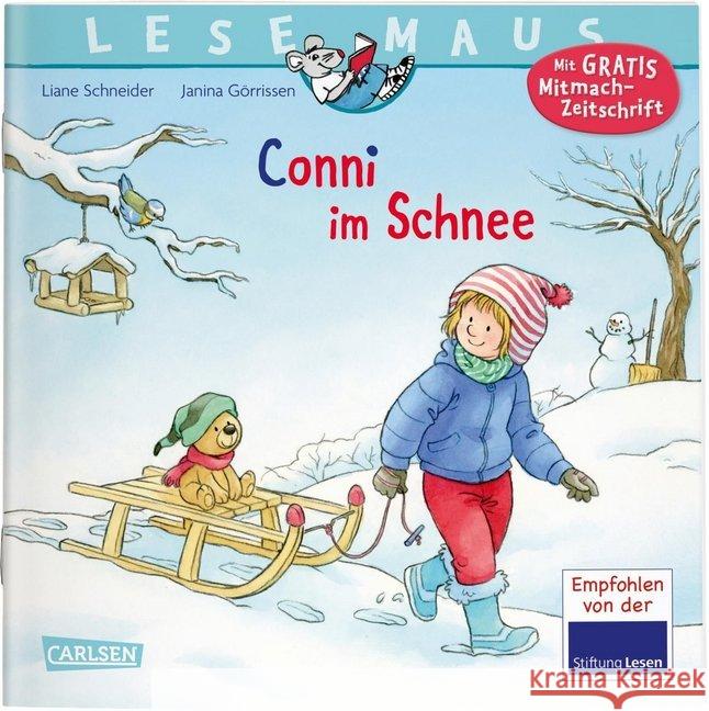 Conni im Schnee : Mit Gratis Mitmach-Zeitung Schneider, Liane 9783551081032 Carlsen - książka