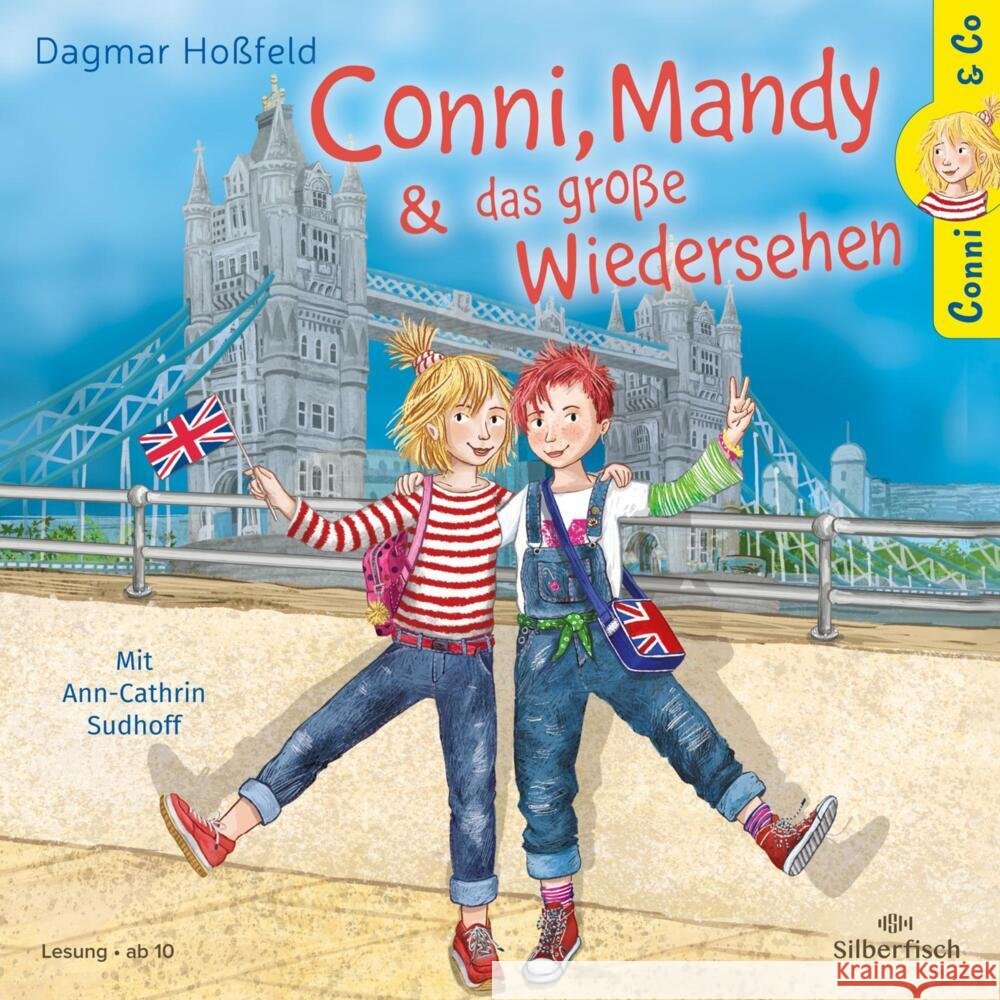 Conni, Mandy und das große Wiedersehen, 2 Audio-CD Hoßfeld, Dagmar 9783745604276 Silberfisch - książka