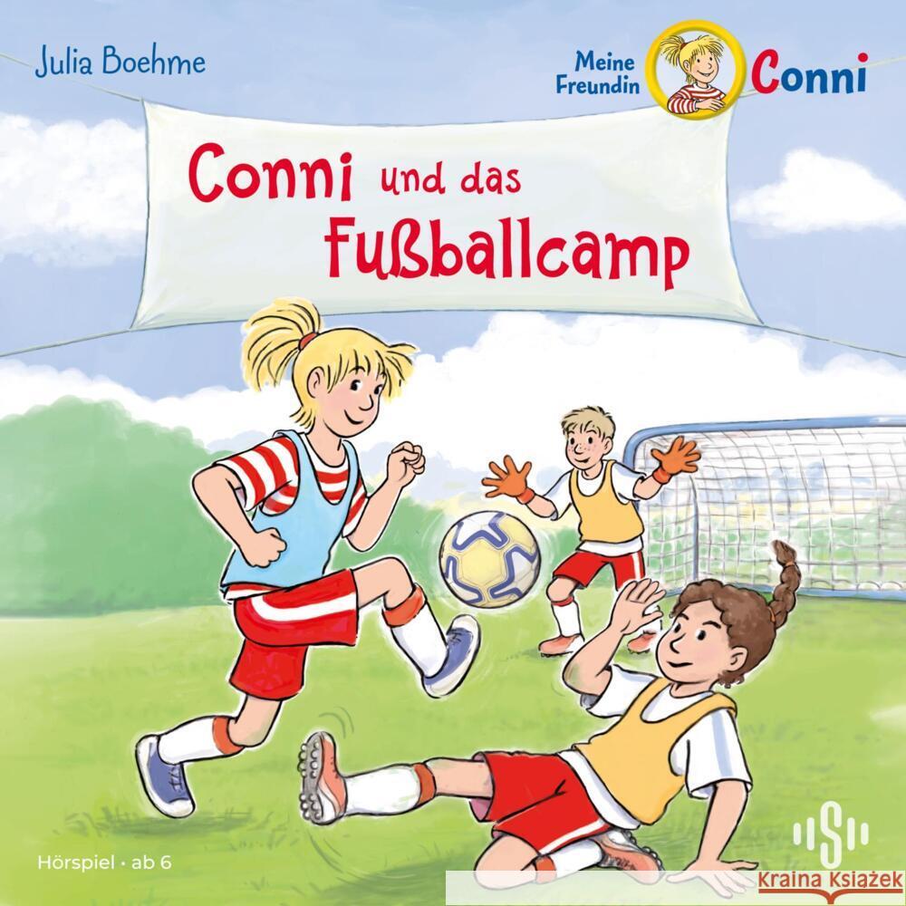 Conni und das Fußballcamp, 1 Audio-CD Boehme, Julia 9783745605433 Silberfisch - książka