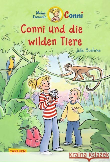 Conni und die wilden Tiere Boehme, Julia 9783551558664 Carlsen - książka