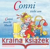 Conni zieht um / Conni macht Musik, 1 Audio-CD Boehme, Julia; Schneider, Liane 9783867424066 Silberfisch - książka
