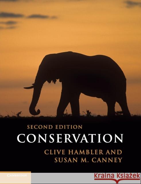 Conservation Clive Hambler 9780521181686 CAMBRIDGE UNIVERSITY PRESS - książka