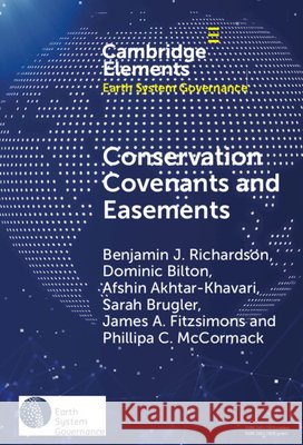 Conservation Covenants and Easements Phillipa C. (Adelaide University) McCormack 9781009732130 Cambridge University Press - książka