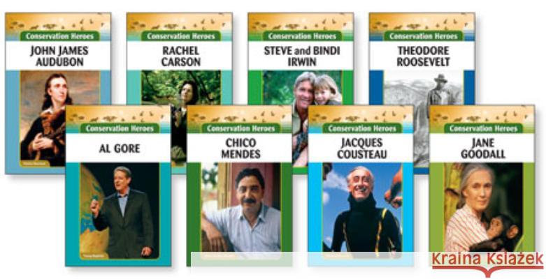 Conservation Heroes Set Various 9780791099643 Chelsea House Publications - książka