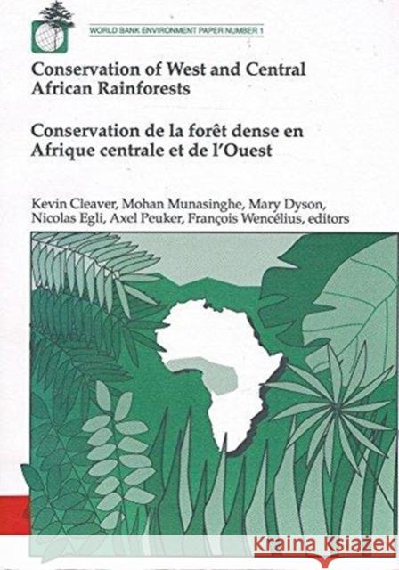 CONSERVATION OF WEST & CENTRAL AFRICA  9780821322567 World Bank - książka