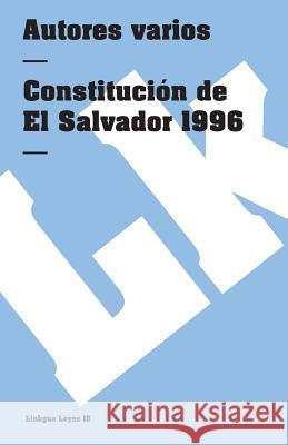 Constitución de El Salvador 1996 Linkgua 9788498161311 Linkgua - książka