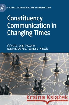Constituency Communication in Changing Times  9783030913694 Springer Nature Switzerland AG - książka