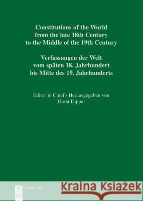 Constitutional Documents of Haiti 1790–1860 Laurent Dubois, Julia Gaffield, Michel Acacia 9783598357114 De Gruyter - książka