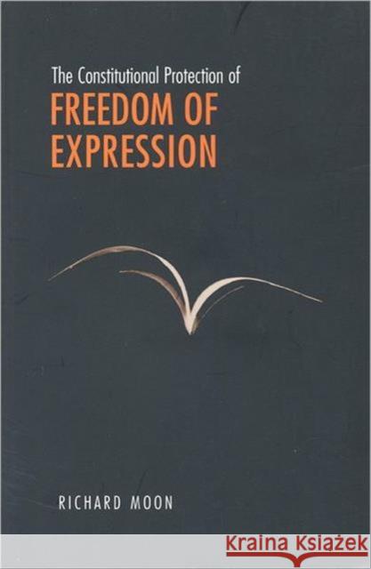 Constitutional Protection Moon, Richard John 9780802008510 UNIVERSITY OF TORONTO PRESS - książka