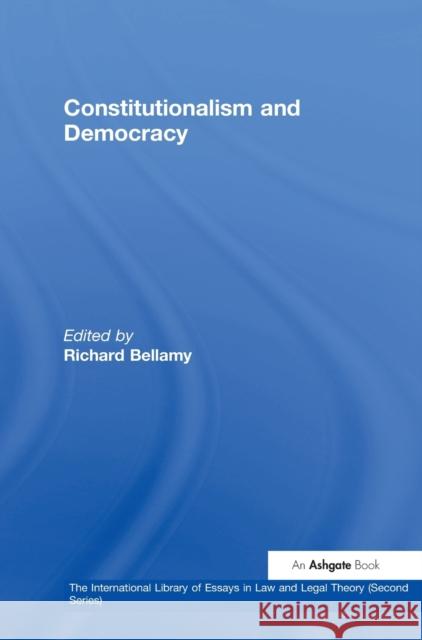 Constitutionalism and Democracy  9780754624684 Ashgate Publishing Limited - książka
