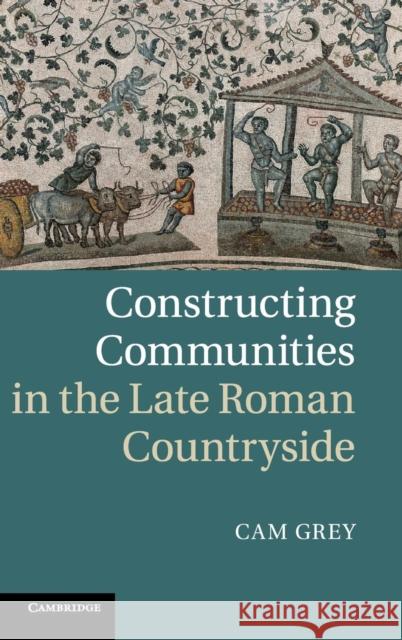 Constructing Communities in the Late Roman Countryside Cam Grey 9781107011625  - książka