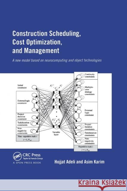 Construction Scheduling, Cost Optimization and Management Hojjat Adeli Asim Karim 9780367863807 CRC Press - książka
