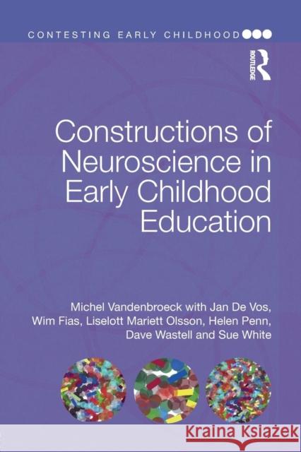 Constructions of Neuroscience in Early Childhood Education Michel VandenBroeck Jan D Wim Fias 9781138214828 Routledge - książka