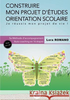 Construire mon Projet d'études Orientation scolaire: Méthodologie Romano, Lora 9782322120635 Books on Demand - książka